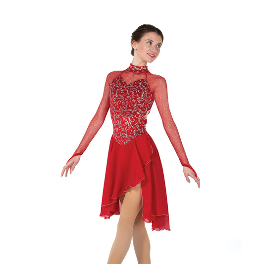 Jerry's 100 Trellistep Dance Dress Youth Red Youth 12-14 Long